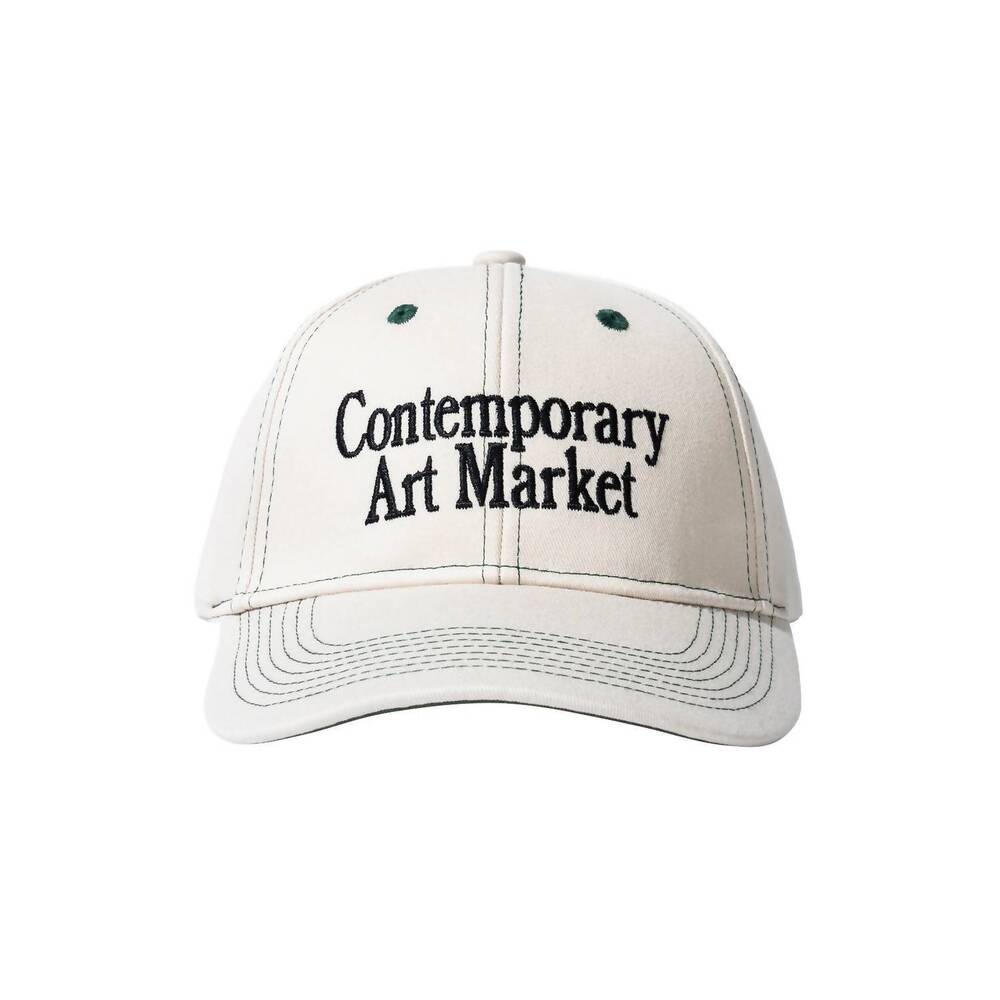 NEW MARKET men's cam 6 panel hat in beige
